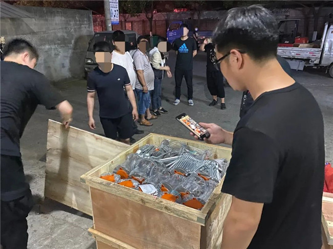 涉案金额20余万元！龙湾永兴查获一起假冒侵权阀门案